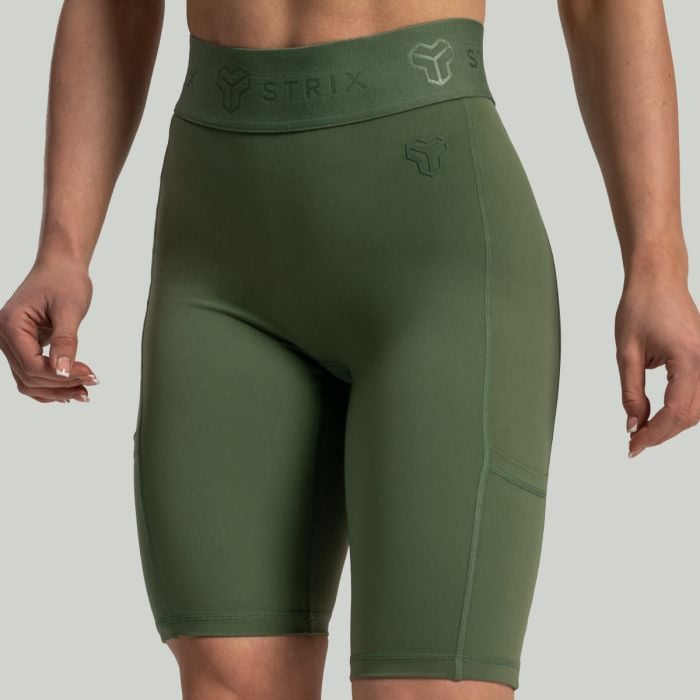 Dámské šortky Biker Lunar Cedar Green - STRIX L