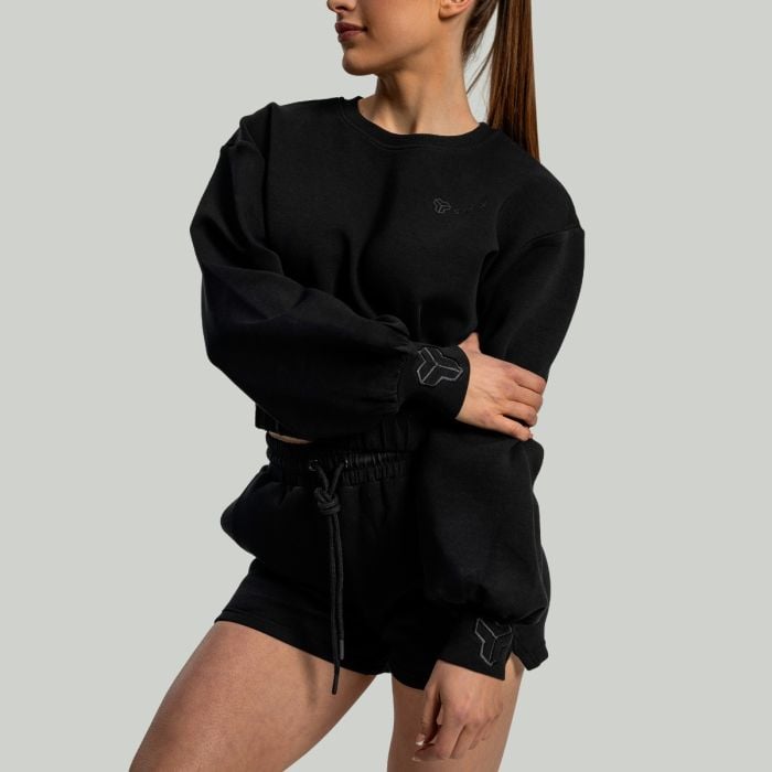 Dámská mikina Lunar Cropped Black - STRIX M