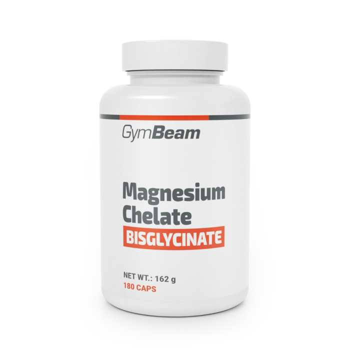 Magnézium chelát (bisglycinát) - GymBeam 180 kaps.