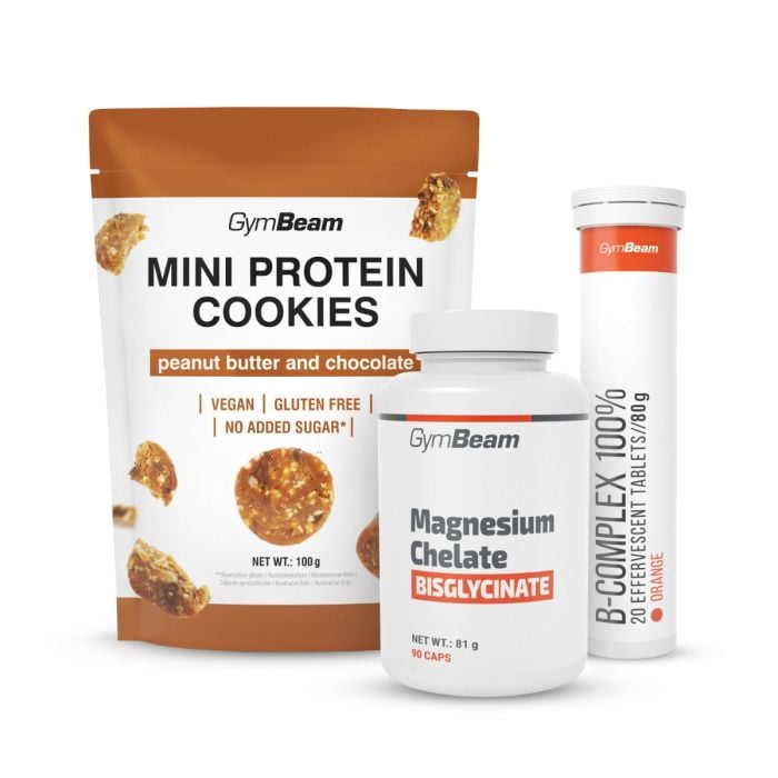 Magnézium chelát (bisglycinát) - GymBeam 180 kaps.