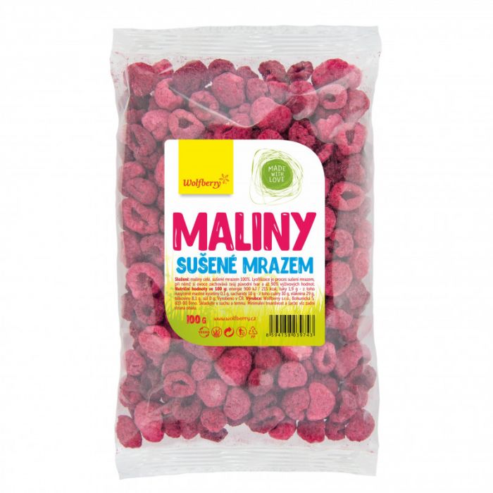 Maliny lyofilizované - Wolfberry  100 g