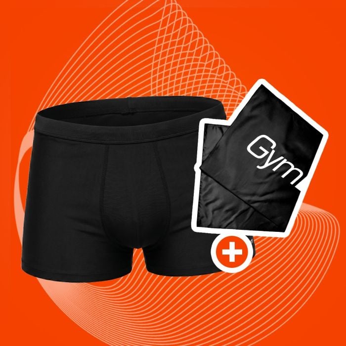 Pánské plavecké šortky Pro Black - GymBeam černá S