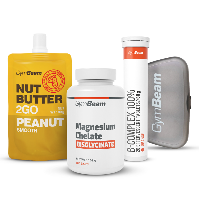 Magnézium chelát (bisglycinát) - GymBeam 180 kaps.