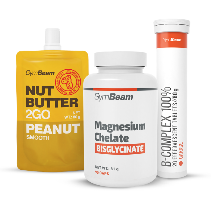 Magnézium chelát (bisglycinát) - GymBeam 180 kaps.