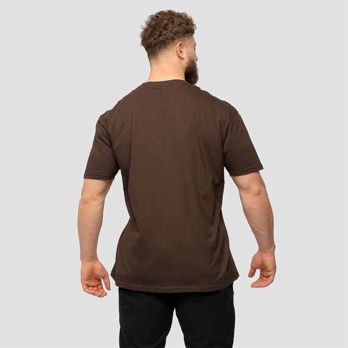 Tričko Basic Chocolate Brown - GymBeam L