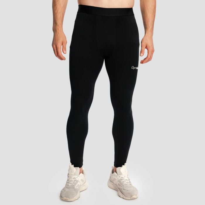 Pánské legíny Combat Black - GymBeam L