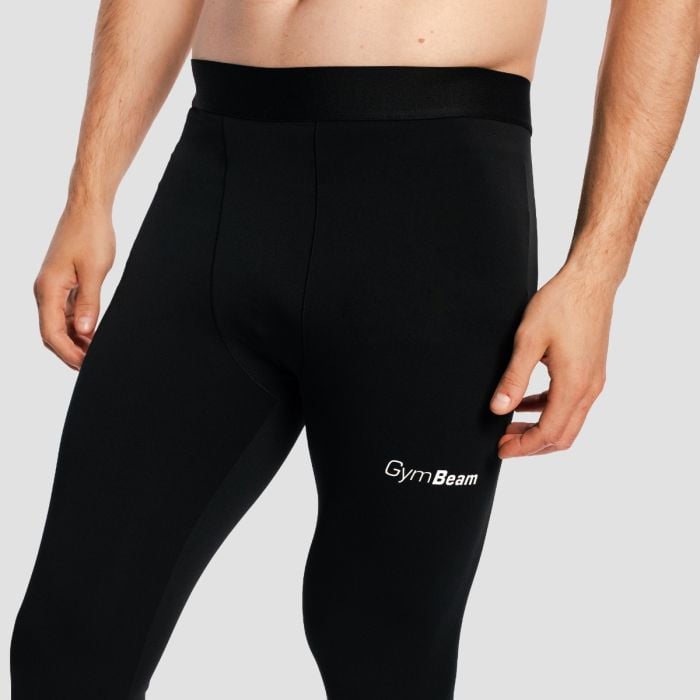 Pánské legíny Combat Black - GymBeam L