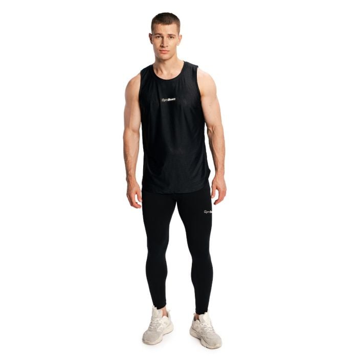 Pánské legíny Combat Black - GymBeam L