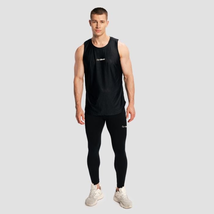 Pánské legíny Combat Black - GymBeam L