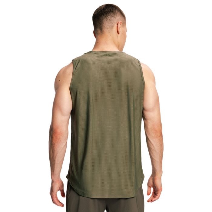 Tílko Combat Olive Grey - GymBeam XL