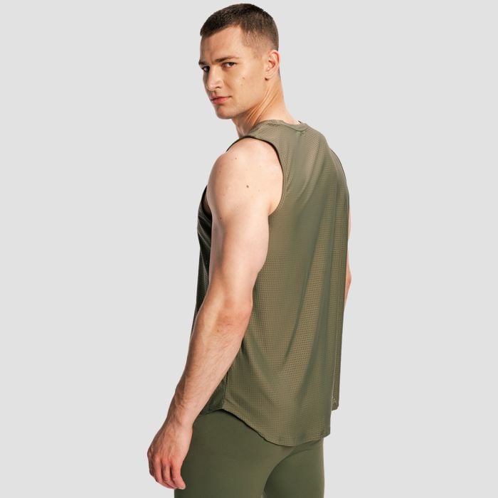 Tílko Combat Olive Grey - GymBeam XL