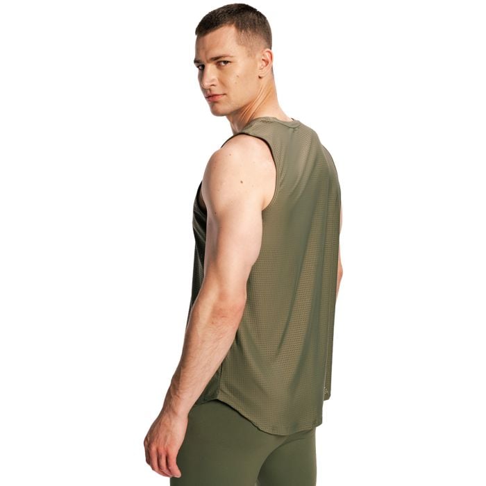 Tílko Combat Olive Grey - GymBeam XL