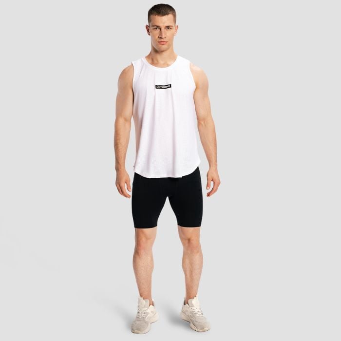 Tílko Combat White - GymBeam XL