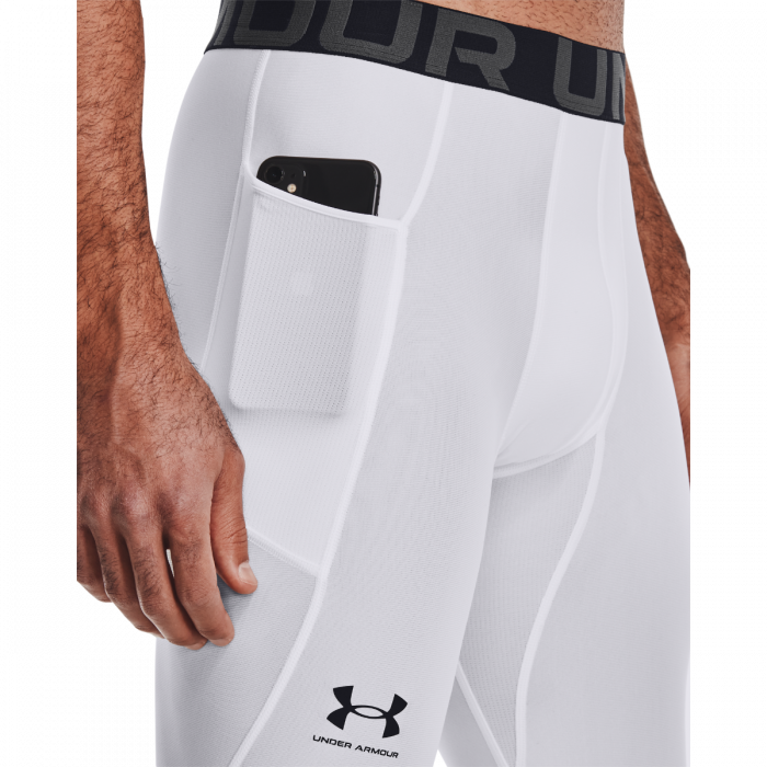 Kompresní legíny HG Armour Leggings White - Under Armour L