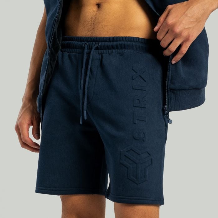 Šortky Embossed Midnight Blue - STRIX XXL