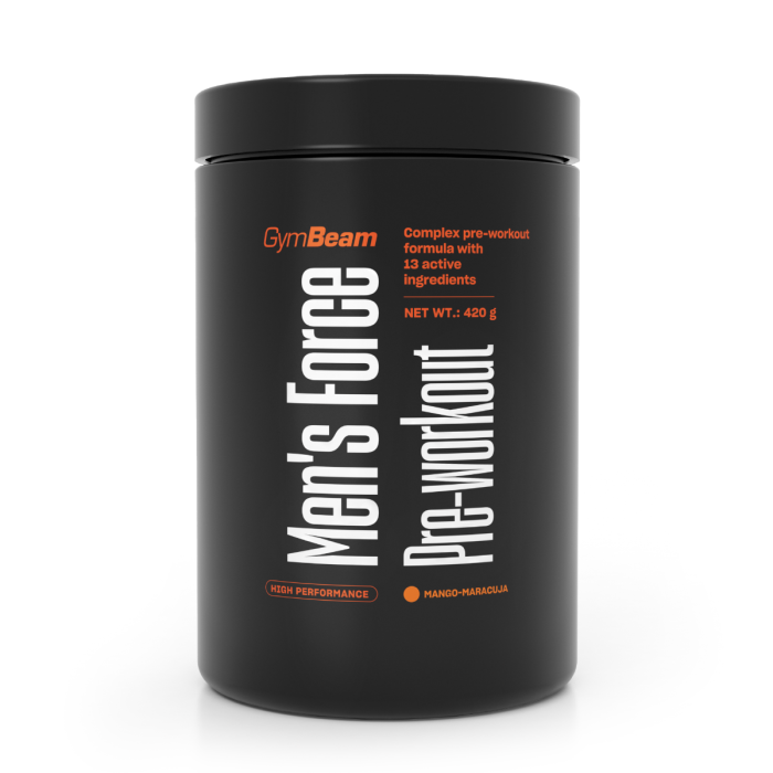 Men‘s Force Pre-Workout - GymBeam 420 g - lesní ovoce