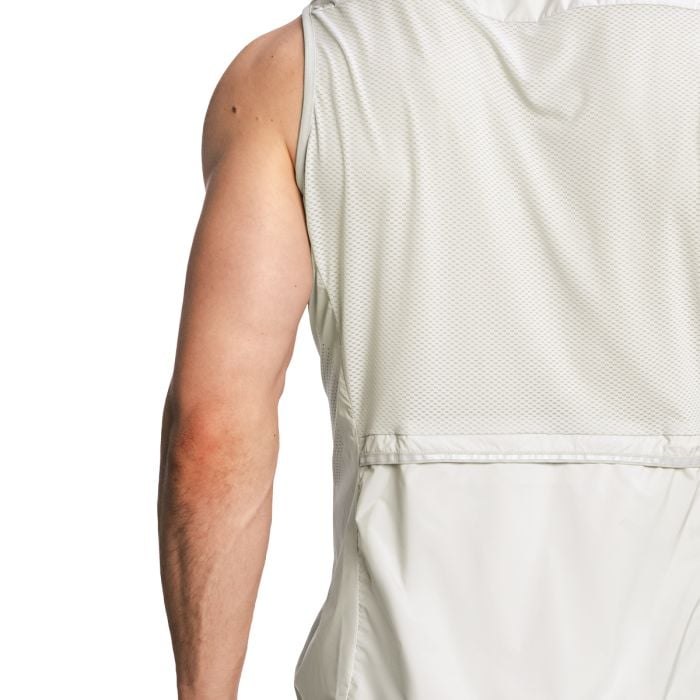 Pánská běžecká vesta Pulse X Gray - GymBeam XL