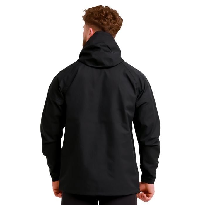 Pánská bunda Rain Smock Black - GymBeam L
