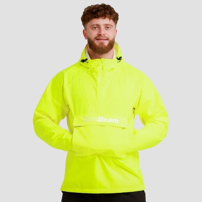 Pánská bunda Rain Smock Citric - GymBeam XL