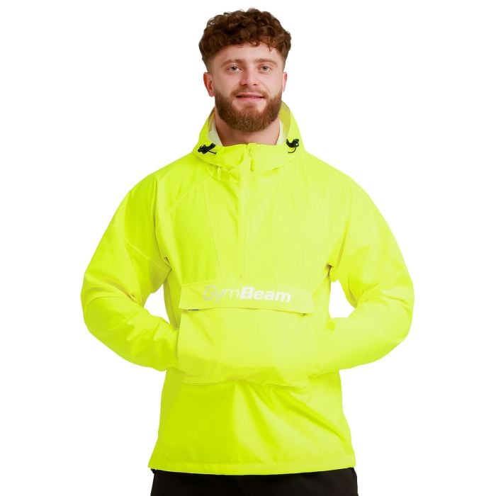 Pánská bunda Rain Smock Citric - GymBeam XL