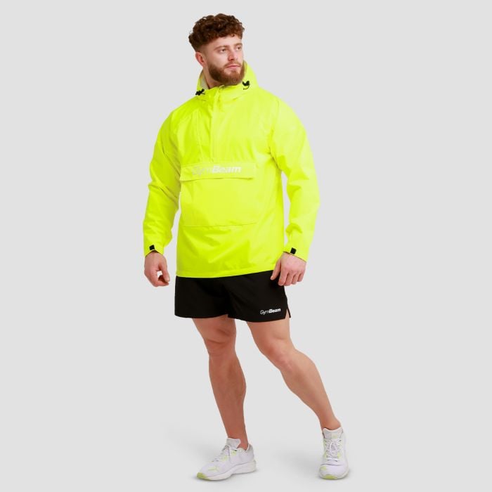 Pánská bunda Rain Smock Citric - GymBeam XL