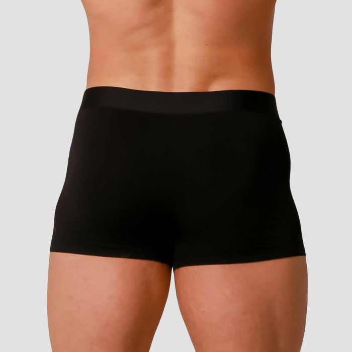 Pánské boxerky Soft 2Pack Black - GymBeam L