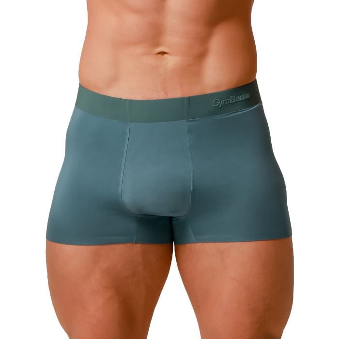 Pánské boxerky Soft 2Pack Blue - GymBeam M