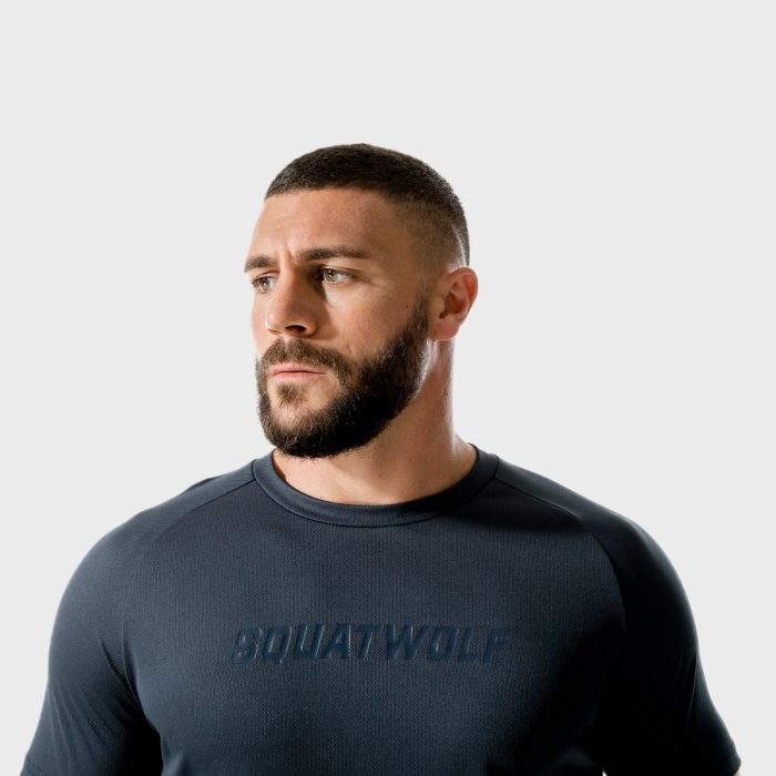 Tričko LAB360º Recycled Mesh Tee Blue Nights - SQUATWOLF XXL