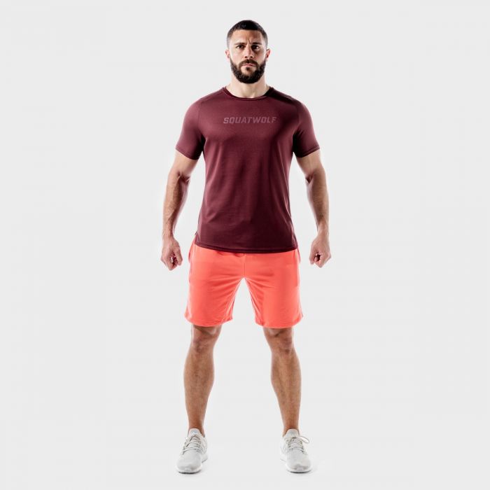 Tričko LAB360º Recycled Mesh Tee Tawny Port - SQUATWOLF XL