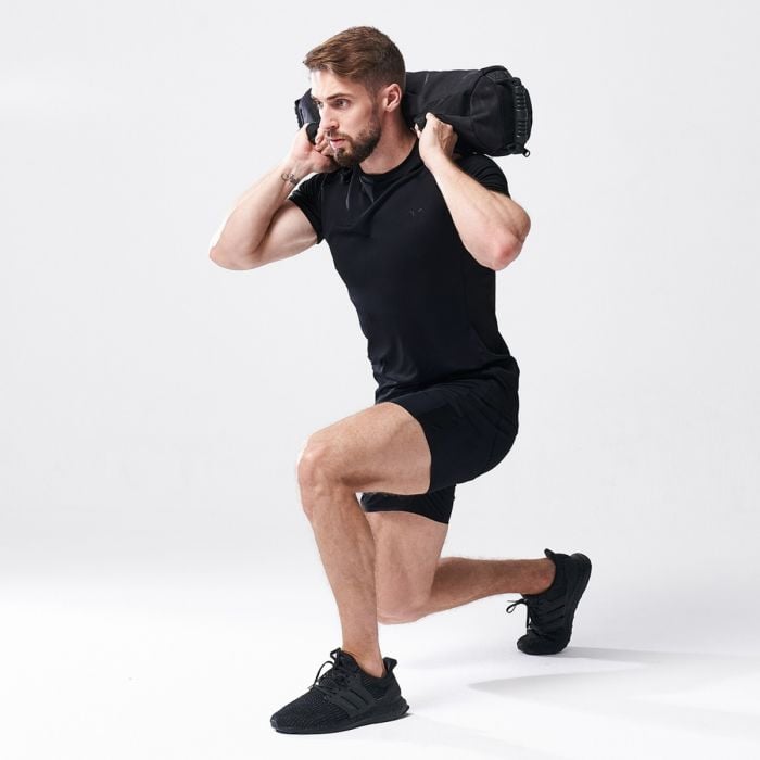 Tričko Vented Run Tee Black - SQUATWOLF XL