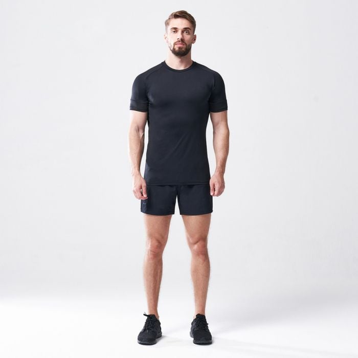 Tričko Vented Run Tee Black - SQUATWOLF XL