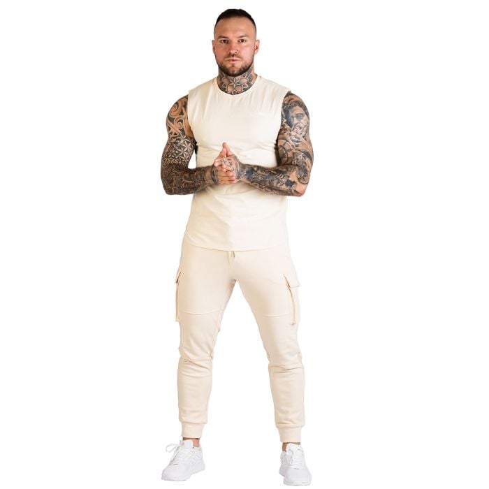 Tepláky TRN Sand - GymBeam M