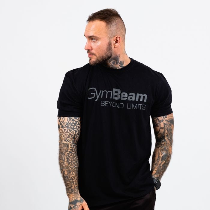 Men‘s T-shirt Beyond Limits black - GymBeam