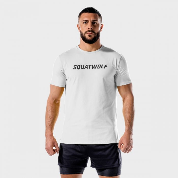 Tričko Iconic Muscle White - SQUATWOLF