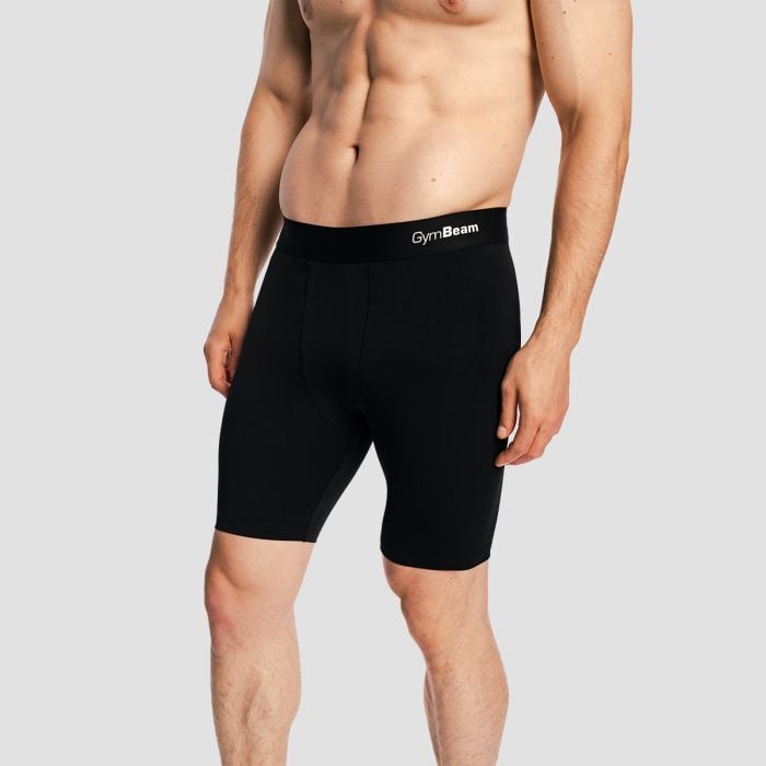 Pánské šortky Combat Black - GymBeam L