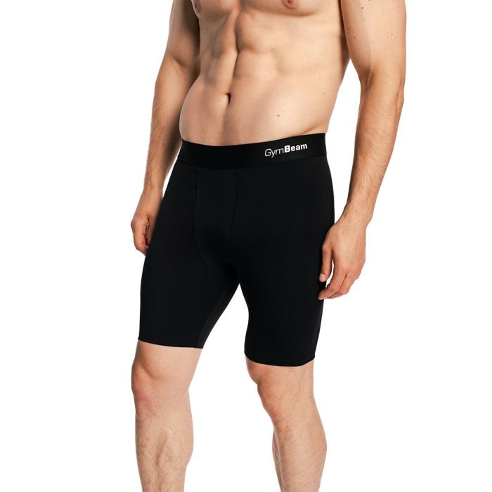 Pánské šortky Combat Black - GymBeam L