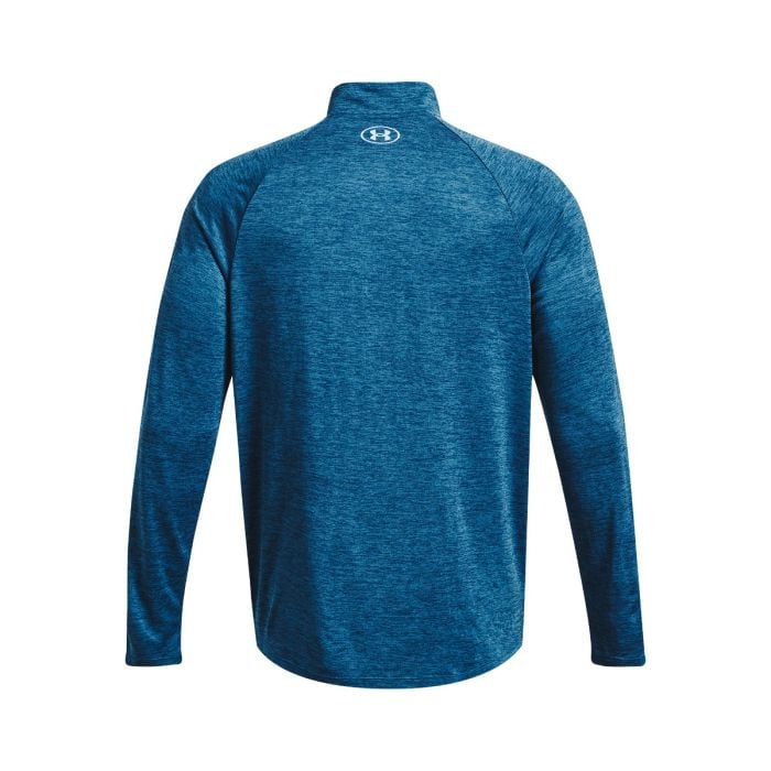 Pánské tričko Tech 2.0 1/2 Zip Blue - Under Armour S