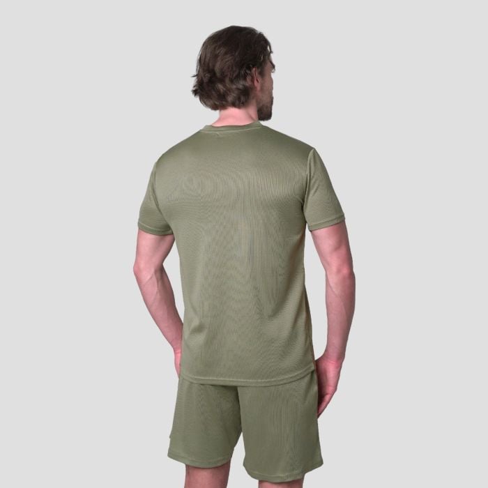 Tričko Mesh Essence Green - GymBeam S