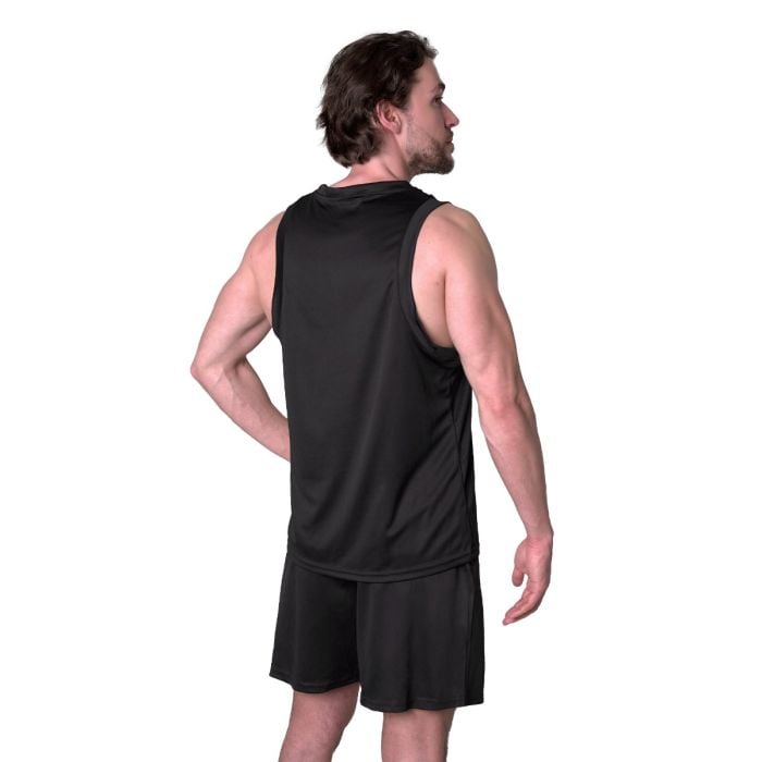 Tílko Mesh Essence Black - GymBeam M