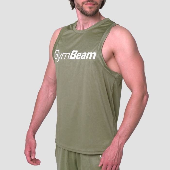 Tílko Mesh Essence Green - GymBeam L