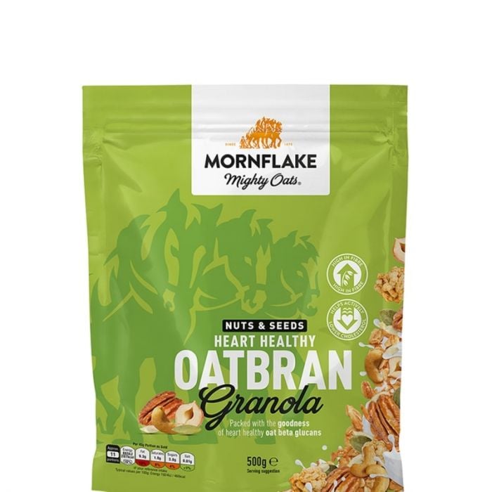 Granola Nuts & Seeds Heart Healthy Oatbran - Mornflake
