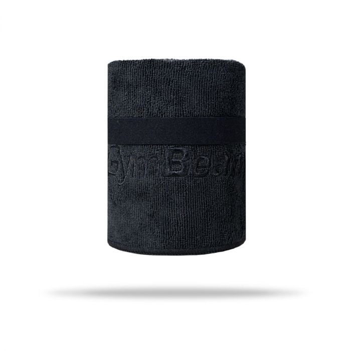 Microfibre Sports Towel Large black - GymBeam