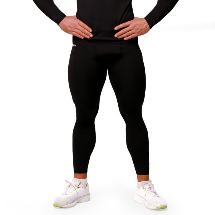 Kompresní legíny Mid Black - GymBeam L