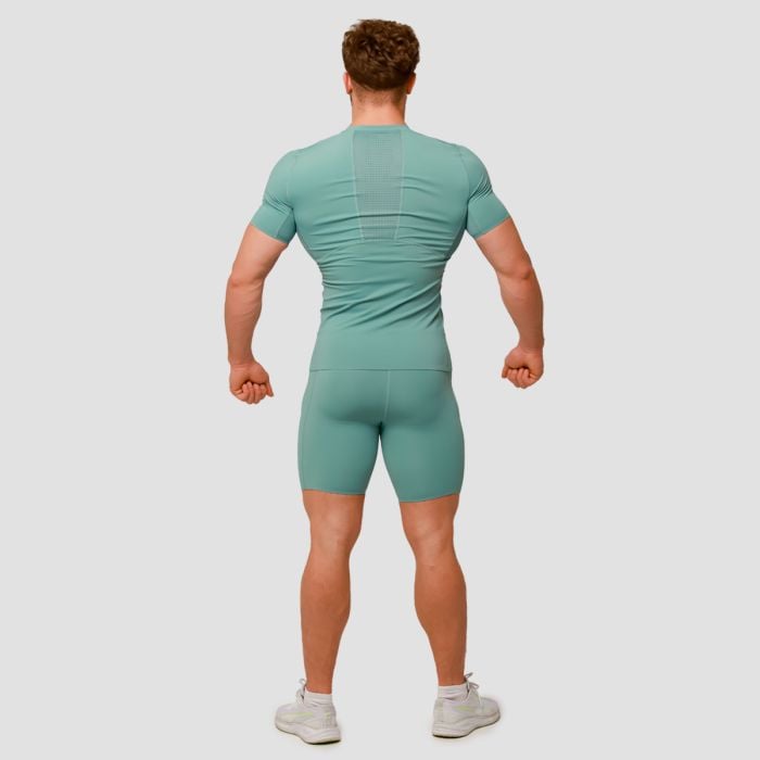 Kompresní tričko Mid Blue - GymBeam L