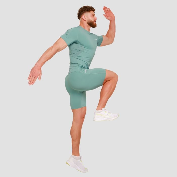 Kompresní tričko High Blue - GymBeam L