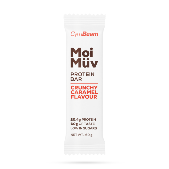 MoiMüv Protein Bar - GymBeam křupavý karamel