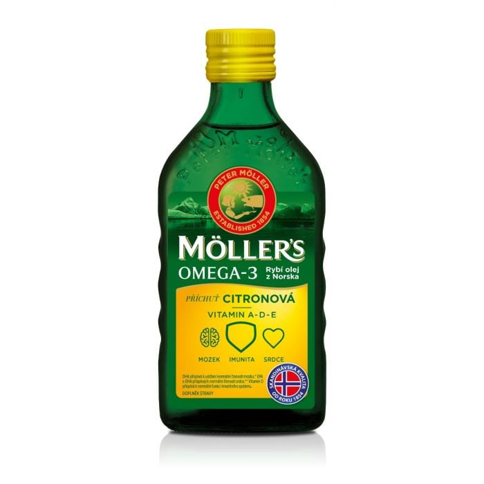 Omega-3 - Möller‘s 250 ml - citrón