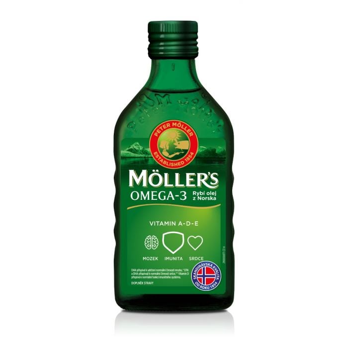 Levně Omega 3 250 ml citrón - Möller&#039;s