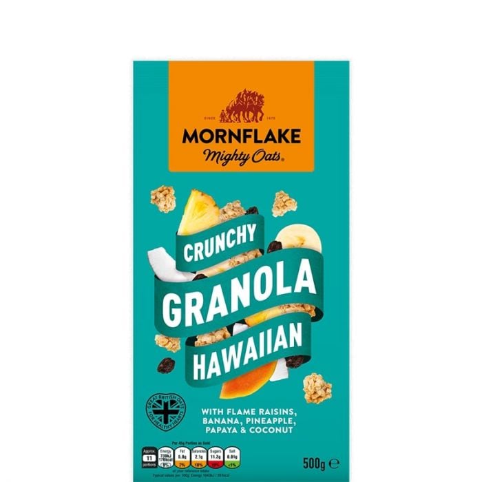 Křupavá Granola Hawaiian 500 g - Mornflake  500 g