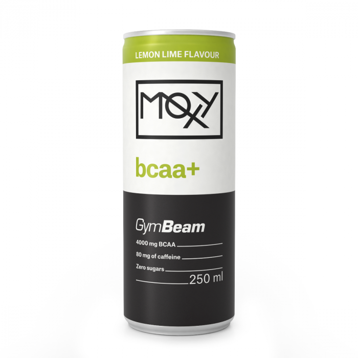 MOXY bcaa+ Energy Drink 250 ml - GymBeam citrón limetka